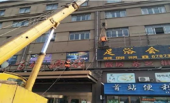 鹰潭安装较高的门店招牌有什么好的方法？